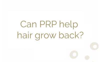 Can PRP help hair grow back?