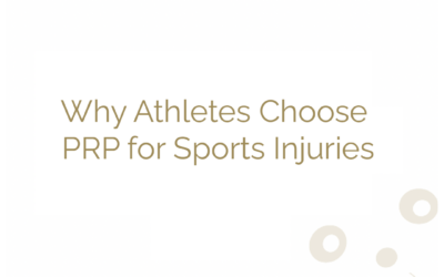 Why Athletes Choose PRP for Sports Injuries