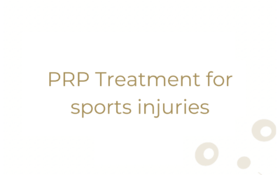 PRP Treatment for sports injuries