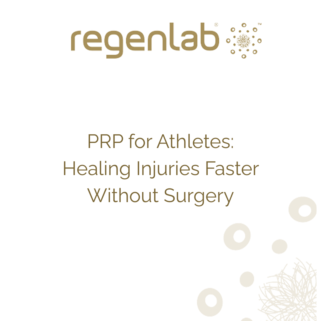 PRP for Athletes: Healing Injuries Faster Without Surgery